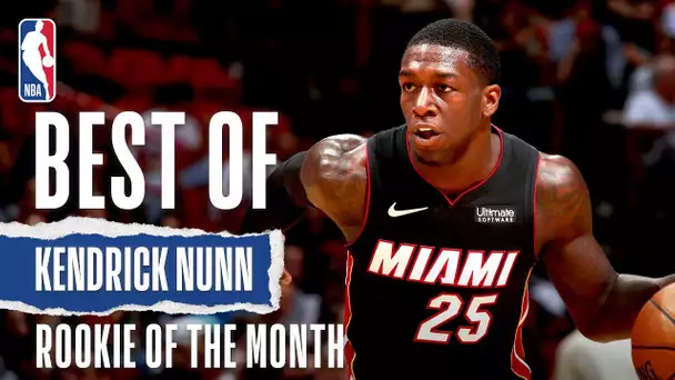 Kendrick Nunn's December Highlights | KIA Rookie of the Month