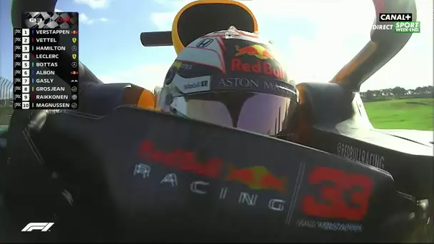 La pole pour Verstappen au Brésil !