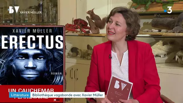Bibliothèque Vagabonde avec le romancier Xavier Müller
