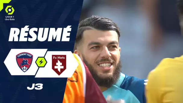 CLERMONT FOOT 63 - FC METZ (0 - 1) - Résumé - (CF63 - FCM) / 2023-2024