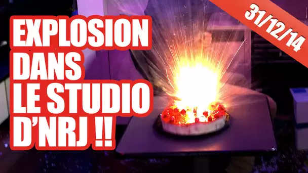 Une explosion dans le studio d&#039;NRJ !!