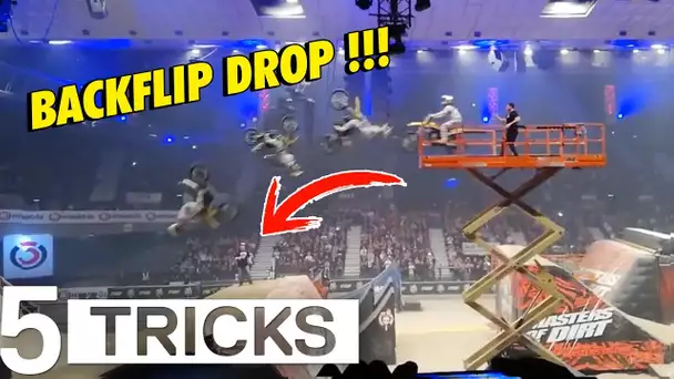 ENORME FLAT DROP BACKFLIP DEPUIS UNE NACELLE !