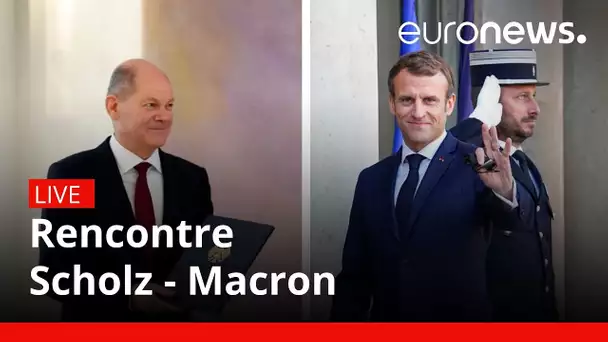 En direct | Rencontre Emmanuel Macron - Olaf Scholz