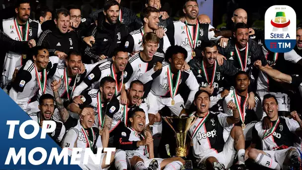 Juventus's Trophy Celebration! | Juventus 1-1 Atalanta | Top Moment | Serie A