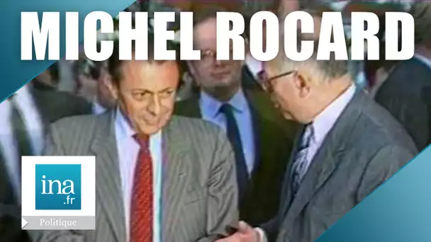Michel Rocard aux usines Renault de Flins | Archive INA