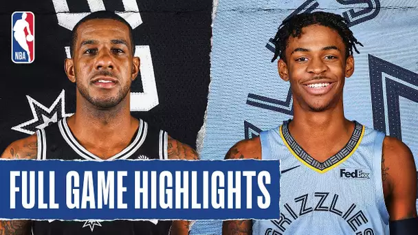 SPURS at GRIZZLIES | FULL GAME HIGHLIGHTS | December 23, 2019