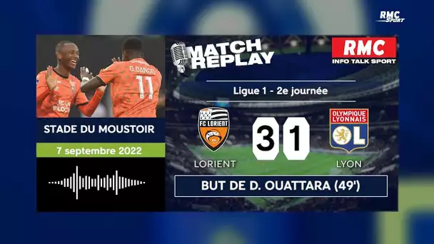 Lorient 3-1 Lyon : Le goal replay du succès des merlus contre l'OL