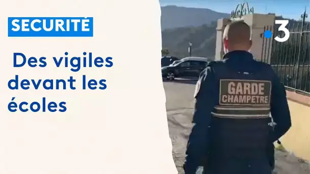 Des vigiles devant l'école pour protéger les enfants dans ce village des Alpes-Maritimes