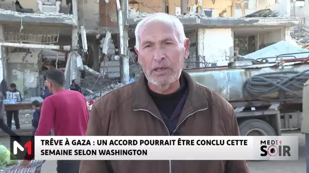 Trêve à Gaza : un accord pourrait être conclu cette semaine selon Washington