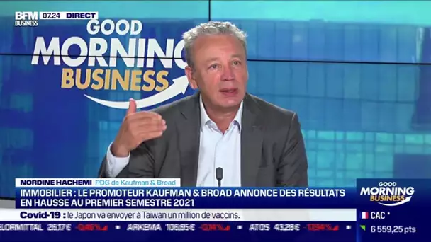 Nordine Hachemi (Kaufman & Broad) : Kaufman & Broad augmente son CA au premier semestre 2021