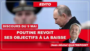 Discours du 9 mai : Poutine revoit ses objectifs à la baisse