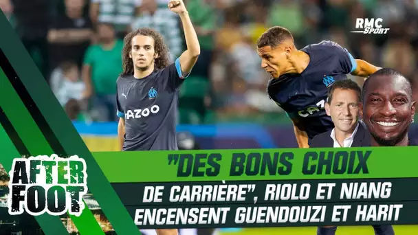OM : "Des bons choix de carrière", Guendouzi et Harit encensés par Niang et Riolo