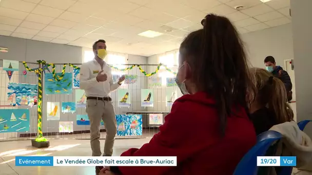 Brue-Auriac : le Vendée Globe fait escale dans le village