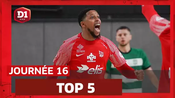 D1 Futsal, Journée 16 : Top 5