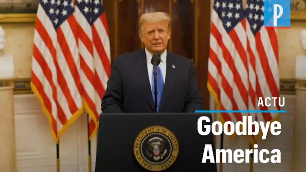 Donald Trump fait ses adieux à l'Amérique