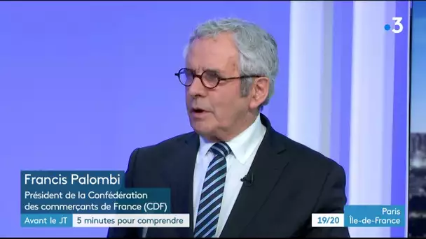 Interview Francis Palombi représentant des commerçants