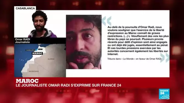 Omar Radi sur France 24 : "Ma détention a suscité une prise de conscience au Maroc"