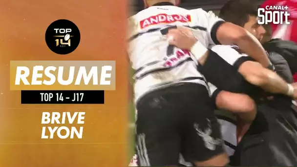 Le résumé Jour De Rugby de Brive / Lyon