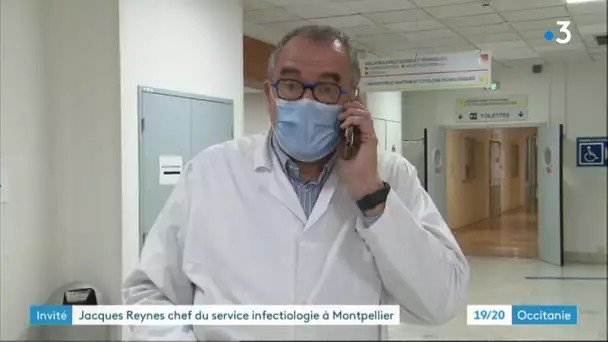 Coronavirus Montpellier : Interview de Jacques Reynes, chef service infectiologie au CHU