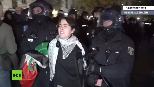 🇩🇪 Allemagne : affrontements entre la police et des manifestants pro palestiniens