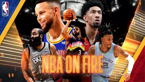 NBA On Fire feat. James Harden, Ja Morant, Rockets @ Warriors & The Phoenix Suns🔥