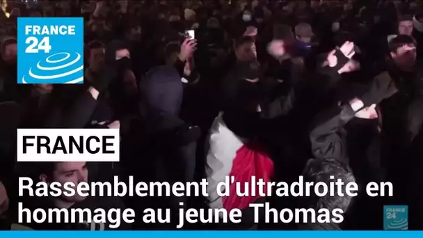Le rassemblement d'ultradroite en hommage au jeune Thomas rassemble 200 personnes à Paris