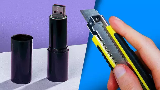 CACHER ET PERSONNALISER DES CLÉS USB