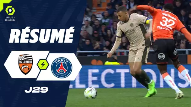 FC LORIENT - PARIS SAINT-GERMAIN (1 - 4) - Résumé - (FCL - PSG) / 2023-2024