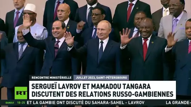 🇷🇺🇬🇲 Russie-Gambie : rencontre ministérielle