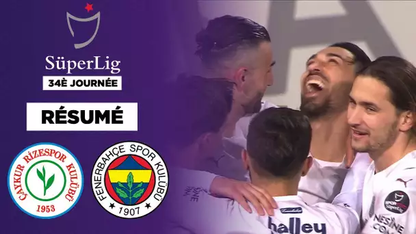 Résumé : Le Fenerbahçe colle six buts à Rizespor