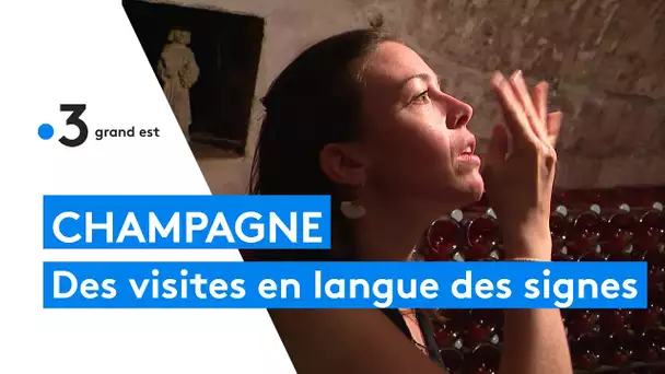 Inédit: des visites en langue des signes à la maison de champagne Souza