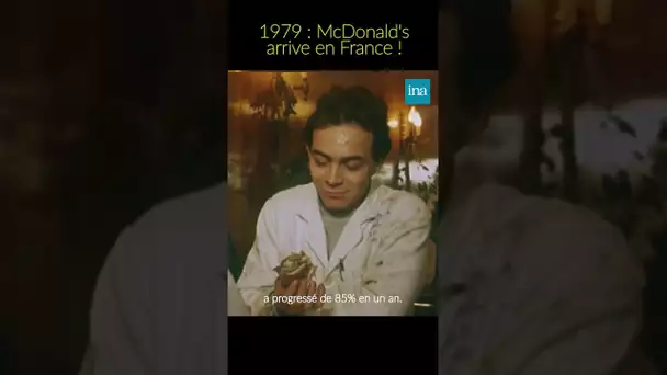 🍟 1979: McDo débarque en France ! 🍔 #INA #shorts