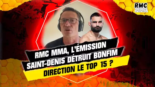 RMC MMA l'émission : Benoît Saint-Denis signe une perf XXL, son coach Daniel Woirin avait tout prévu