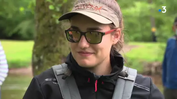 Un week-end avec l'équipe de France féminine de pêche à la mouche à Mélisey en Haute-Saône