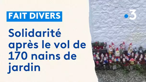 Solidarité après un vol de 170 nains de jardin à Ferrière-la-Petite