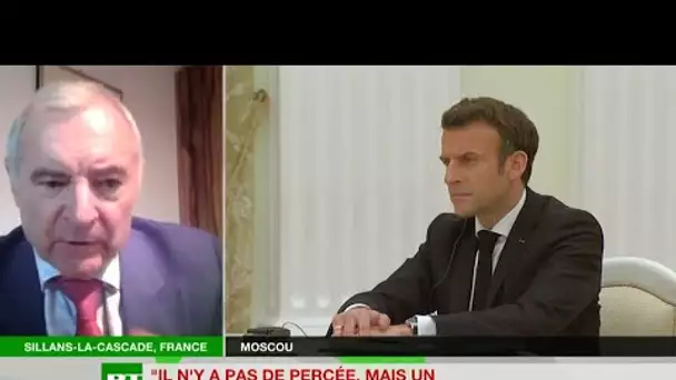 Rencontre Poutine-Macron : «Il n’y a pas de percée, mais un cheminement entre les deux parties»