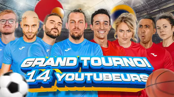 Le grand tournoi des Youtubeurs : Spécial Sports collectifs