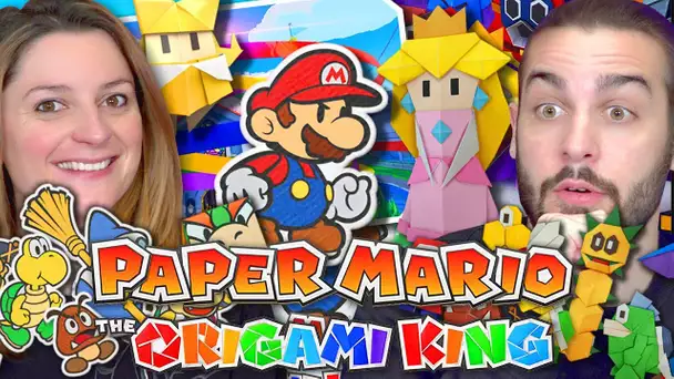 UN NOUVEAU JEU MARIO SUR NINTENDO SWITCH : PAPER MARIO THE ORIGAMI KING