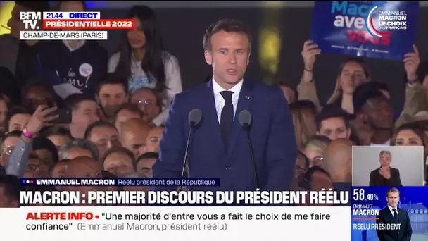 Emmanuel Macron veut "faire de la France une grande nation écologique"