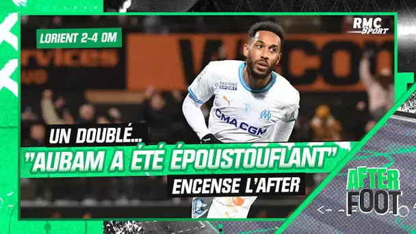 Lorient 2-4 OM: "Aubameyang a été époustouflant" reconnait L'After