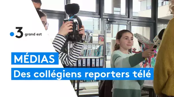 "Dans ta classe": des collégiens reporters pour France 3 Grand Est