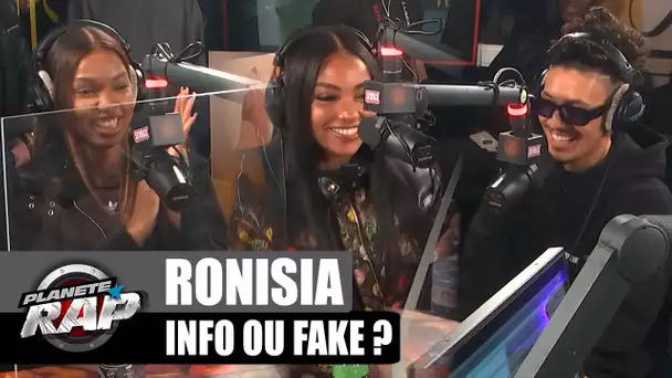 Ronisia - Info ou Fake ? avec Wejdene & Moha MMZ ! #PlanèteRap