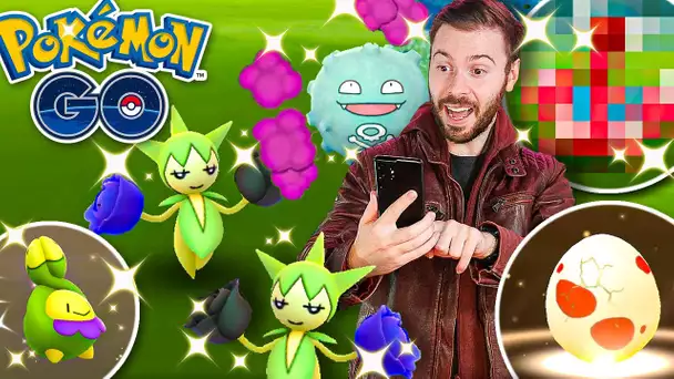 AVALANCHE de SHINY✨ pour la CÉLÉBRATION ROCKET & le COMMUNITY DAY ROSELIA ! - Pokémon GO