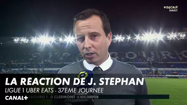 La réaction de Julien Stéphan après Strasbourg / Clermont - Ligue 1 Uber Eats - J37