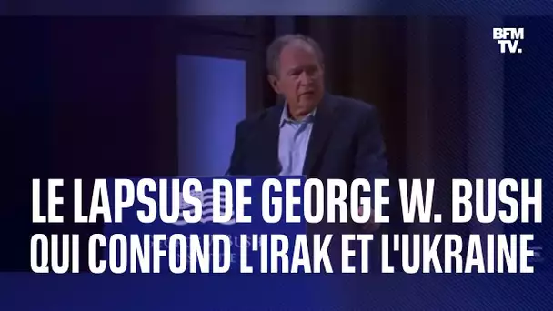 "Irak" au lieu d'"Ukraine": le lapsus embarrassant de George W. Bush