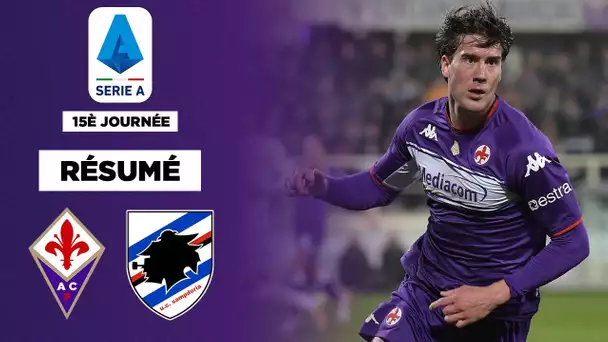 Résumé : Portée par Vlahovic, la Fiorentina écarte la Sampdoria