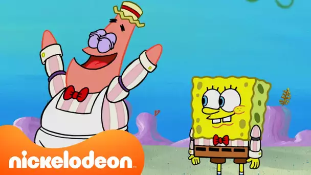 Bob l'éponge | Les meilleurs emplois de Patrick Étoile dans Bob l'éponge ! ⭐️ | Nickelodeon France