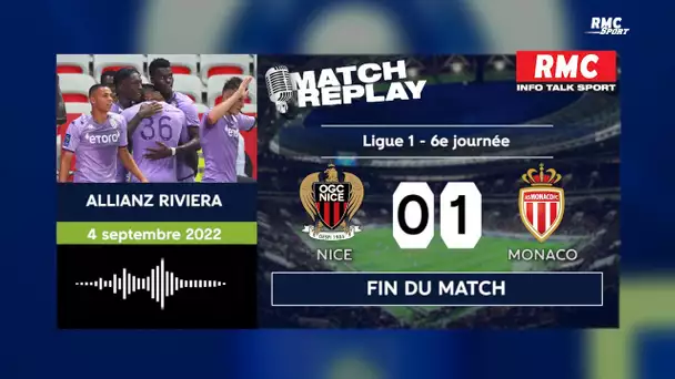 Nice 0-1 Monaco : Le goal replay de la courte victoire monégasque dans le derby
