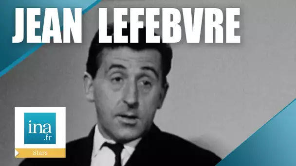 1966 : Jean Lefebvre "J'aime bien jouer les imbéciles" | Archive INA