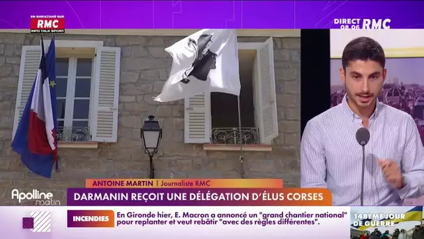 Indépendance de la Corse: Darmanin reçoit une délégation d'élus corses ce jeudi